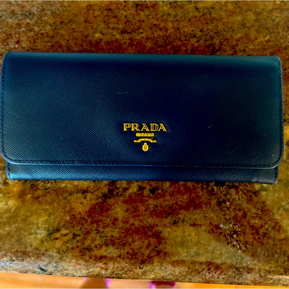 Prada Blue wallet